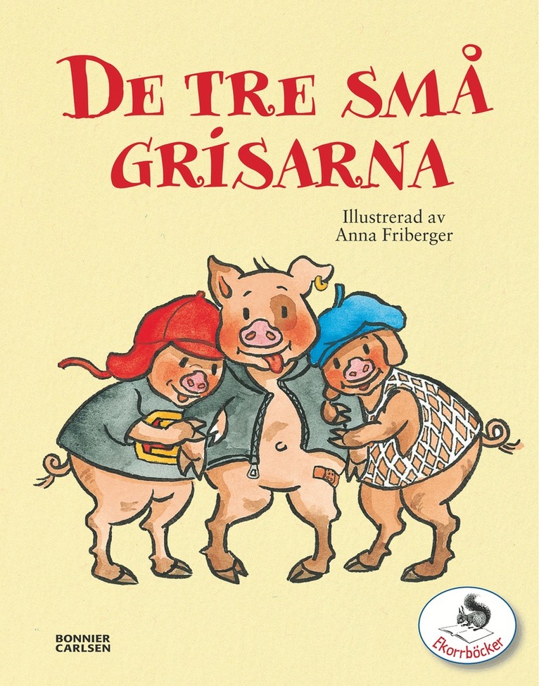 Martin Harris - De tre små grisarna, Kartonnage