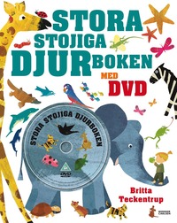 e-Bok Stora stojiga djurboken med DVD