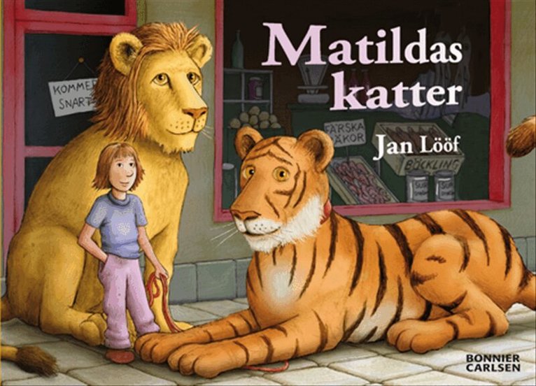Jan Lööf - Matildas katter (miniformat), Kartonnage