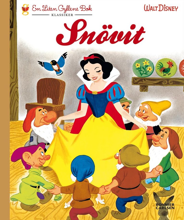 Jane Werner - Snövit och de sju dvärgarna, Inbunden