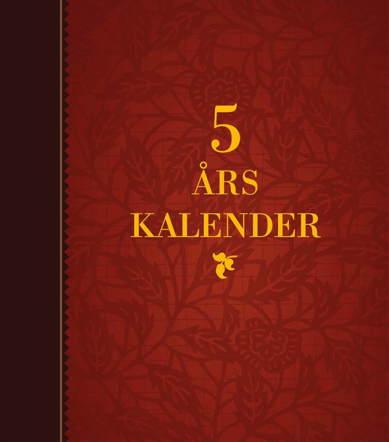 5 års kalender, Kartonnage
