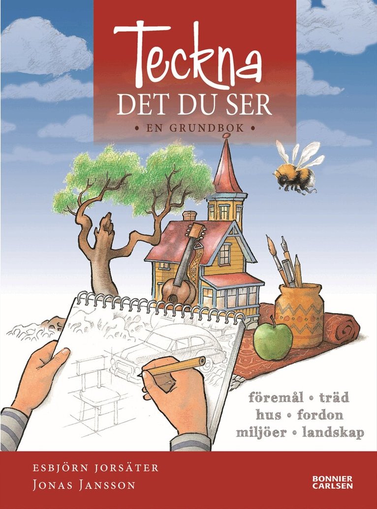 Esbjörn Jorsäter - Teckna det du ser, Inbunden
