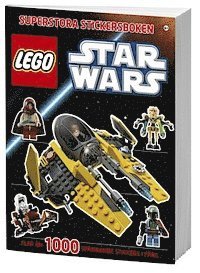 LEGO Star Wars superstora stickersboken, Häftad