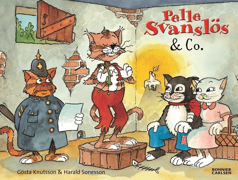 Gösta Knutsson - Pelle Svanslös & Co. (samlingsvolym), Inbunden