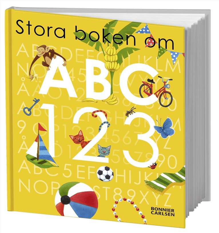 Stora boken om ABC och 123, Inbunden