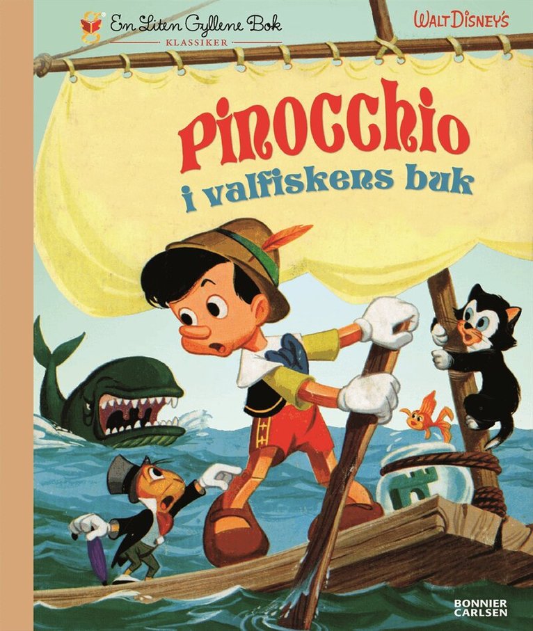 Pinocchio i valfiskens buk, Inbunden