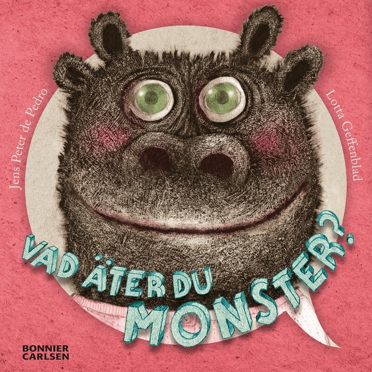 Jens Peter De Pedro - Vad äter du monster?, Kartonnage