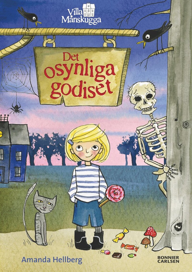 Amanda Hellberg - Det osynliga godiset, Inbunden