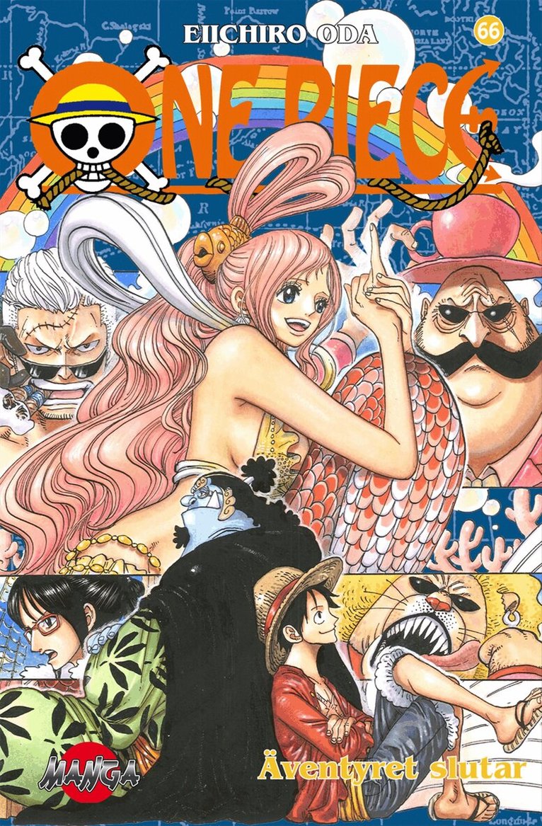 Eiichiro Oda - One Piece 66 : vägen som leder mot solen, Häftad