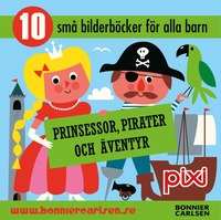e-Bok Pixibox Prinsessor, pirater och äventyr