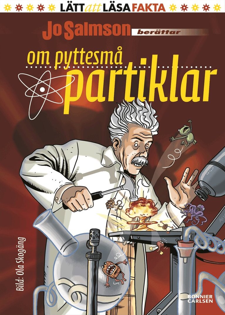 Jo Salmson - Om pyttesmå partiklar, Inbunden