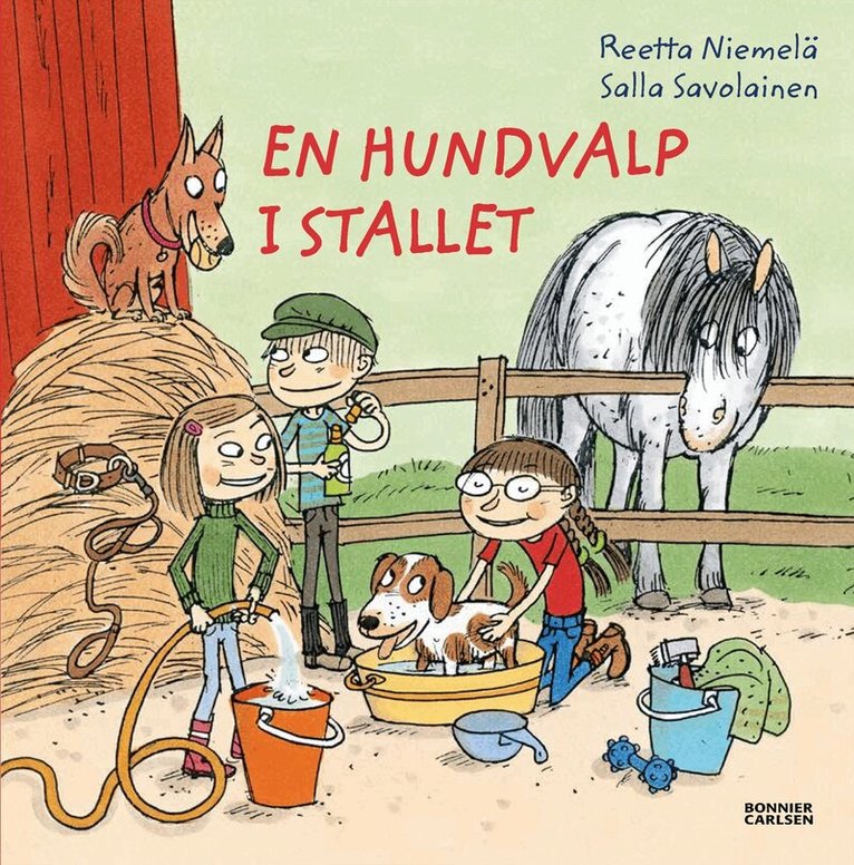 Reetta Niemelä - En hundvalp i stallet, Inbunden