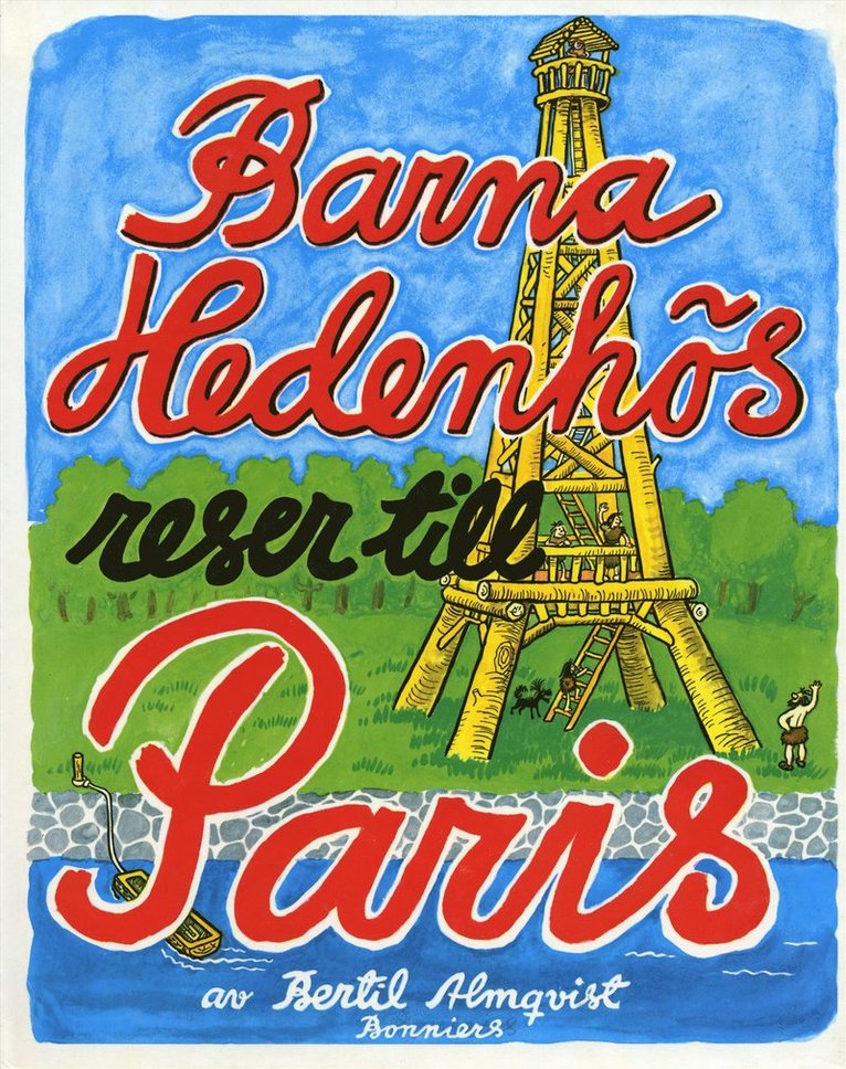 Bertil Almqvist - Barna Hedenhös reser till Paris, E-bok