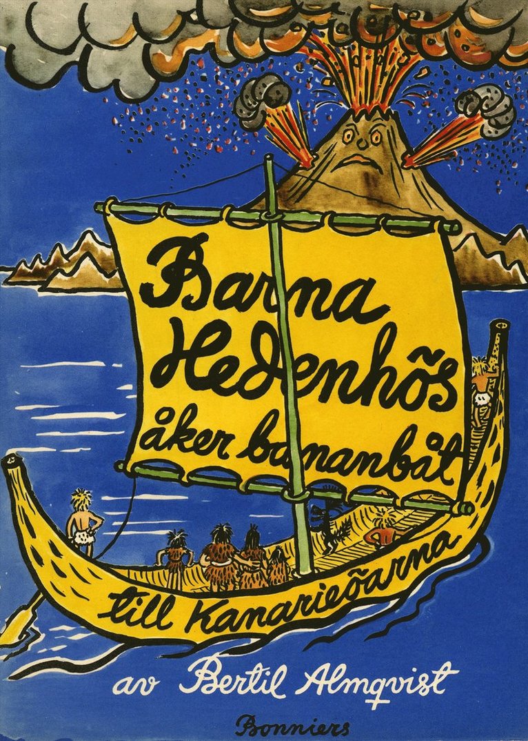 Bertil Almqvist - Barna Hedenhös åker bananbåt till Kanarieöarna, E-bok