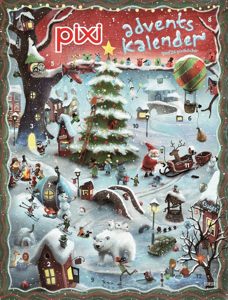 Flera Författare - Pixi adventskalender - Alexander Jansson, Häftad