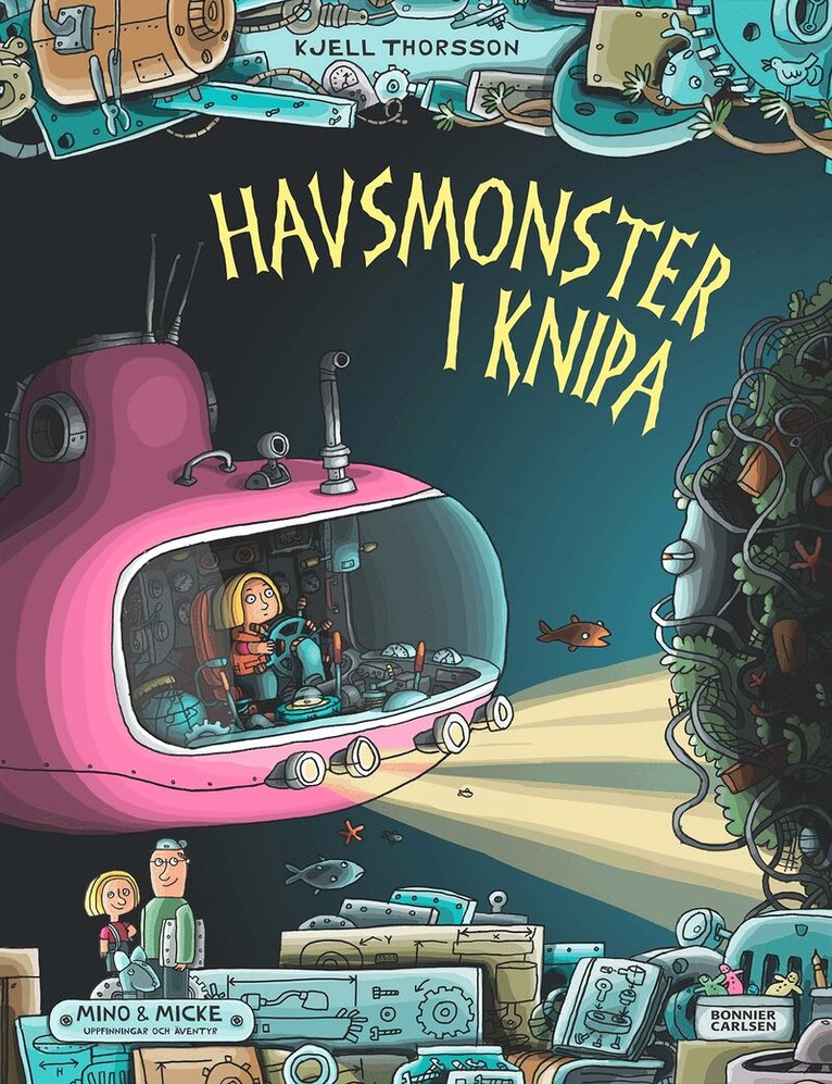 Kjell Thorsson - Havsmonster i knipa, Inbunden