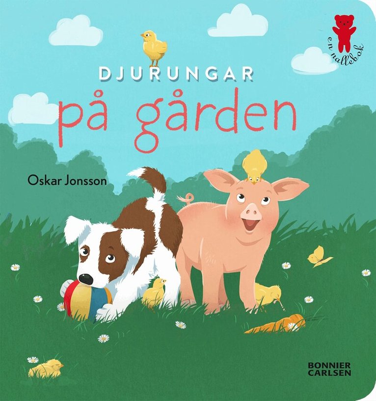 Oskar Jonsson - Djurungar på gården, Kartonnage
