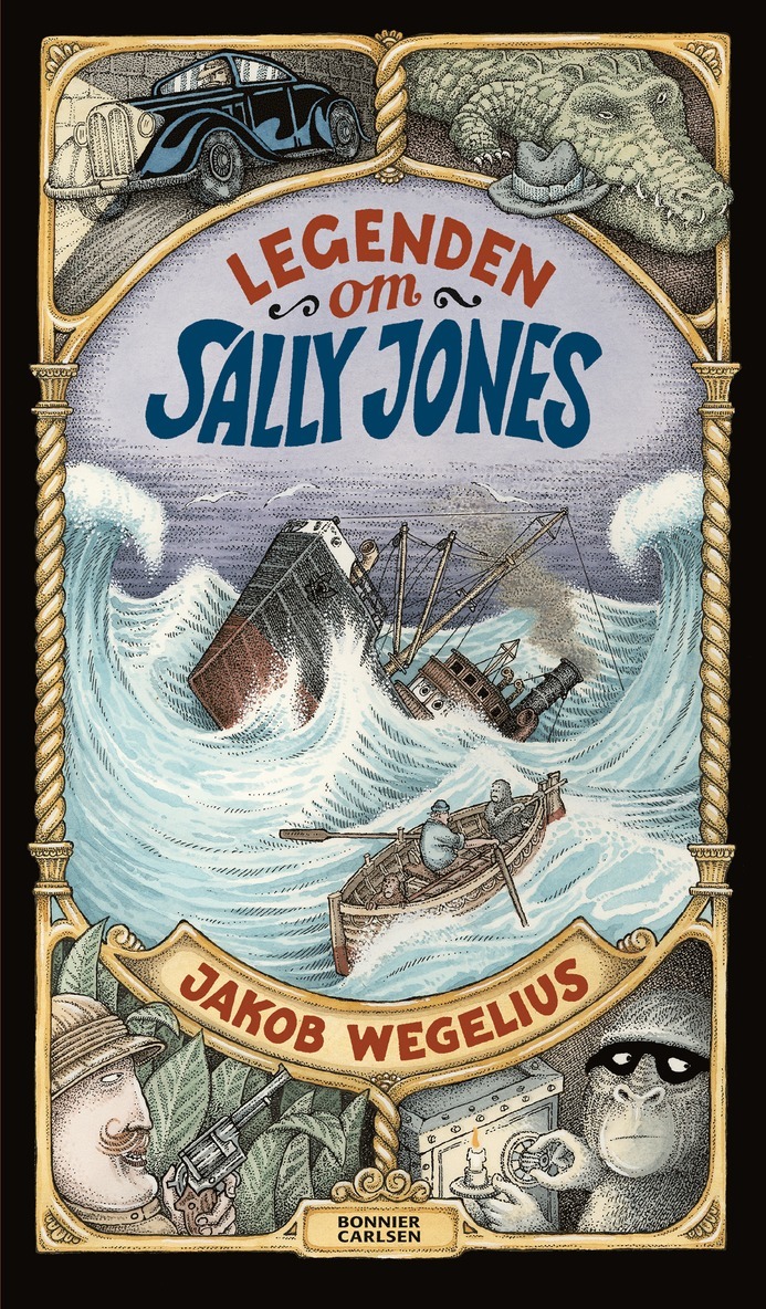 Jakob Wegelius - Legenden om Sally Jones, E-bok