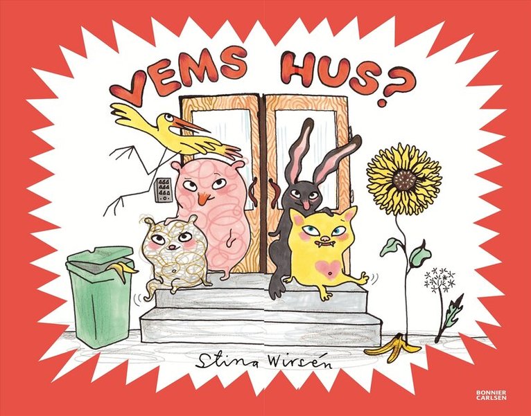 Stina Wirsén - Vems hus?, Kartonnage