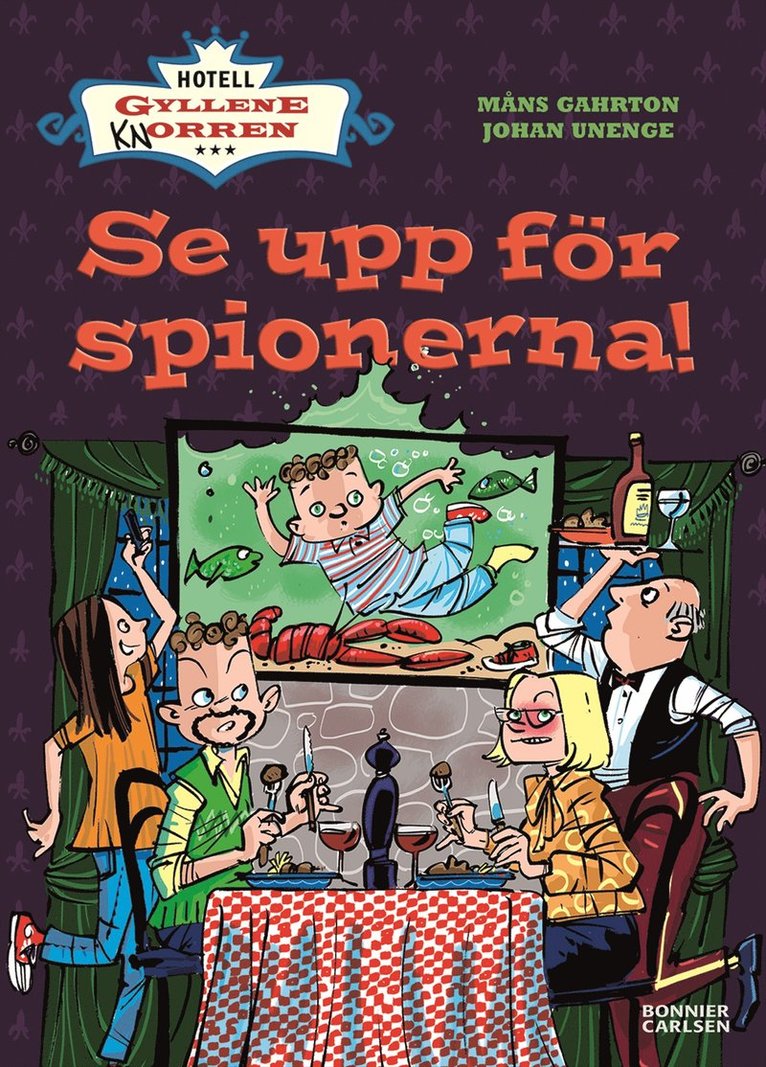 Måns Gahrton, Johan Unenge - Se upp för spionerna!, E-bok