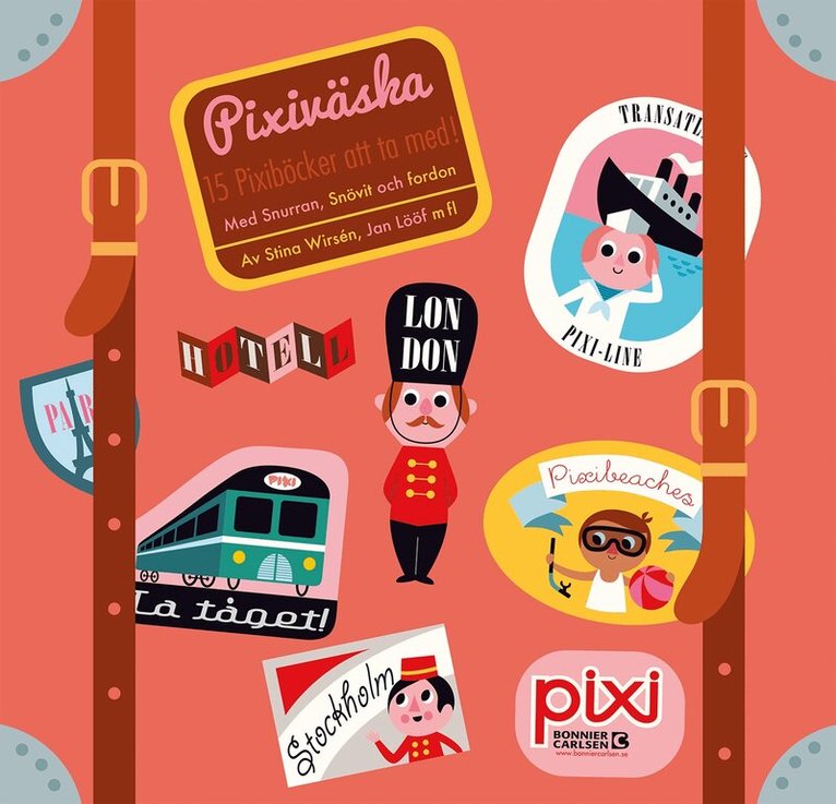Pixiväska, Häftad