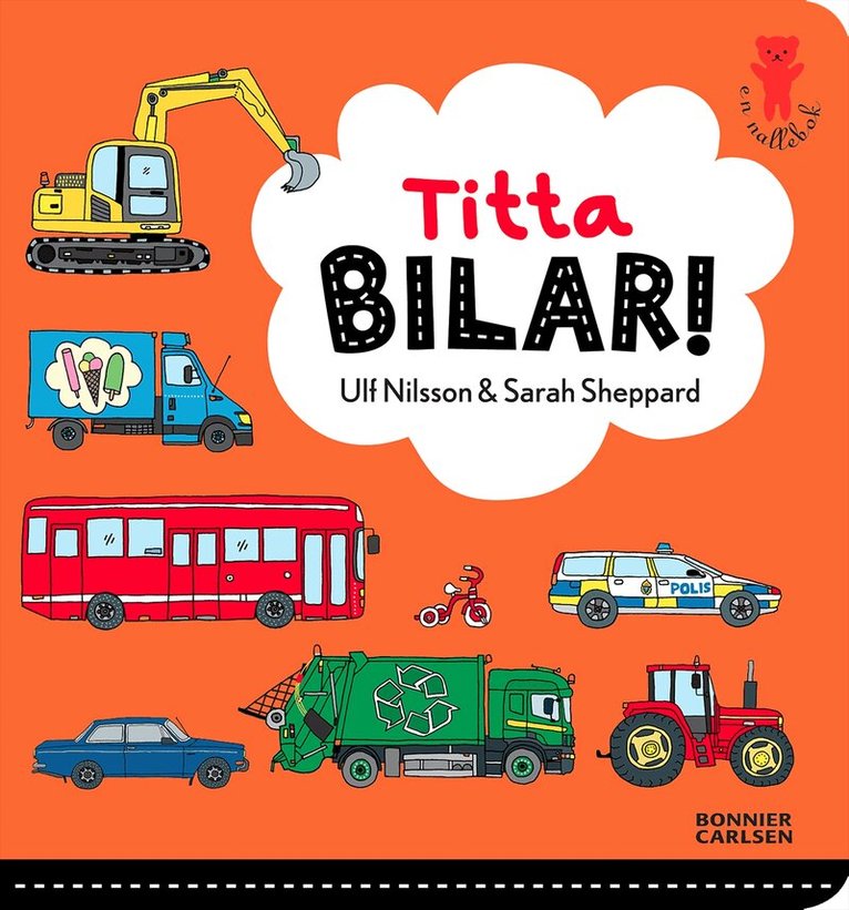 Ulf Nilsson - Titta bilar!, Kartonnage