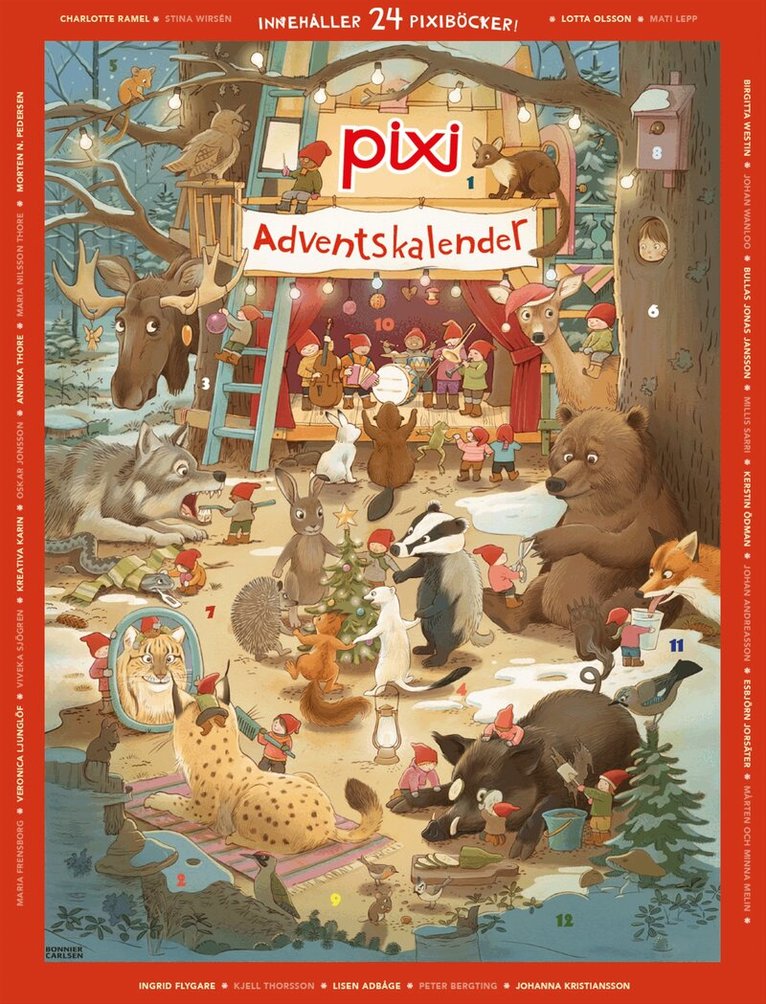 Pixi Adventskalender - Oskar Jonsson, Häftad