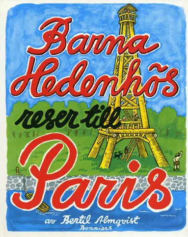 Bertil Almqvist - Barna Hedenhös reser till Paris, E-bok