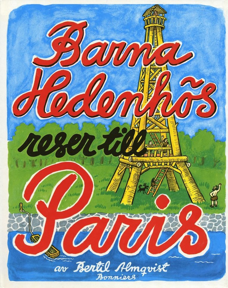 Bertil Almqvist - Barna Hedenhös reser till Paris, E-bok