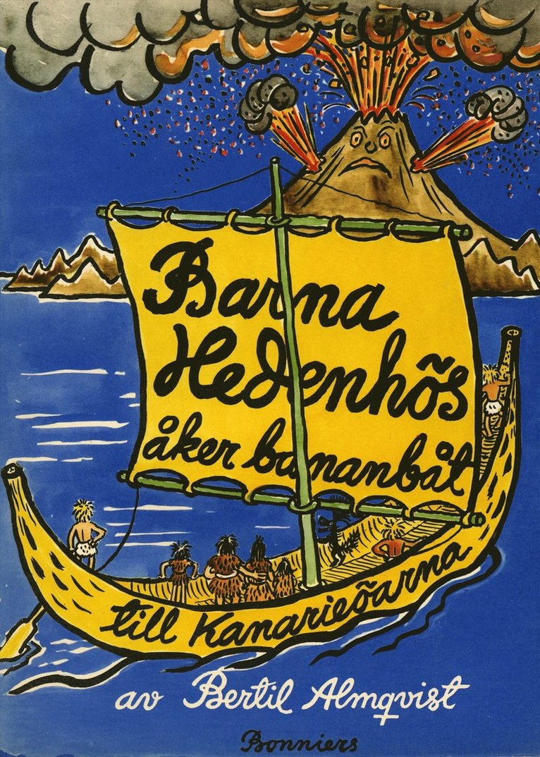 Bertil Almqvist - Barna Hedenhös åker bananbåt till Kanarieöarna, E-bok