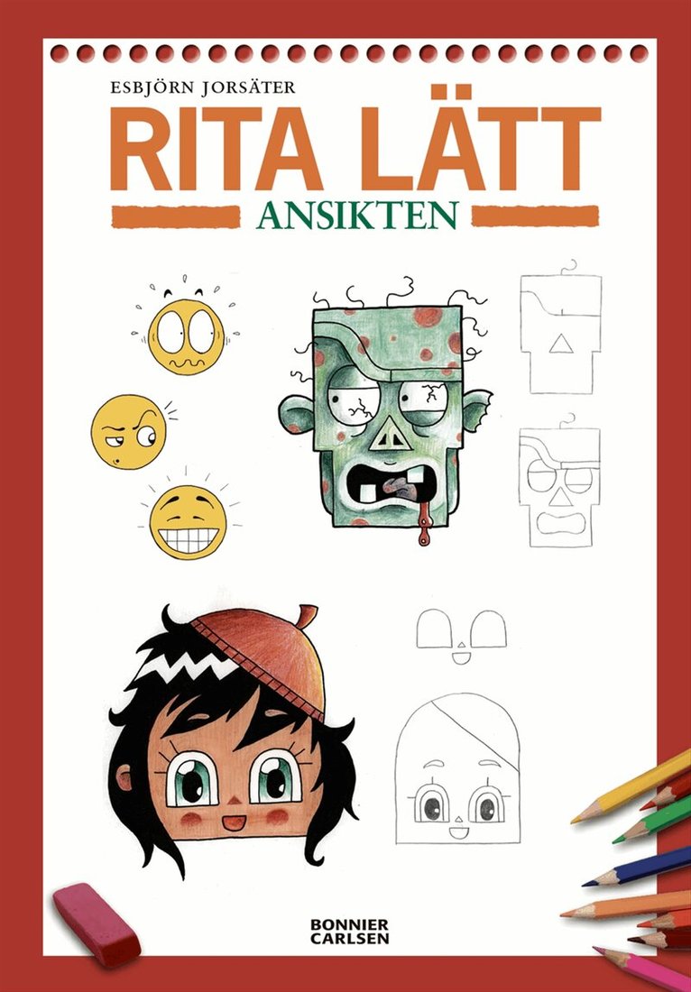 Esbjörn Jorsäter - Rita lätt : ansikten, Inbunden
