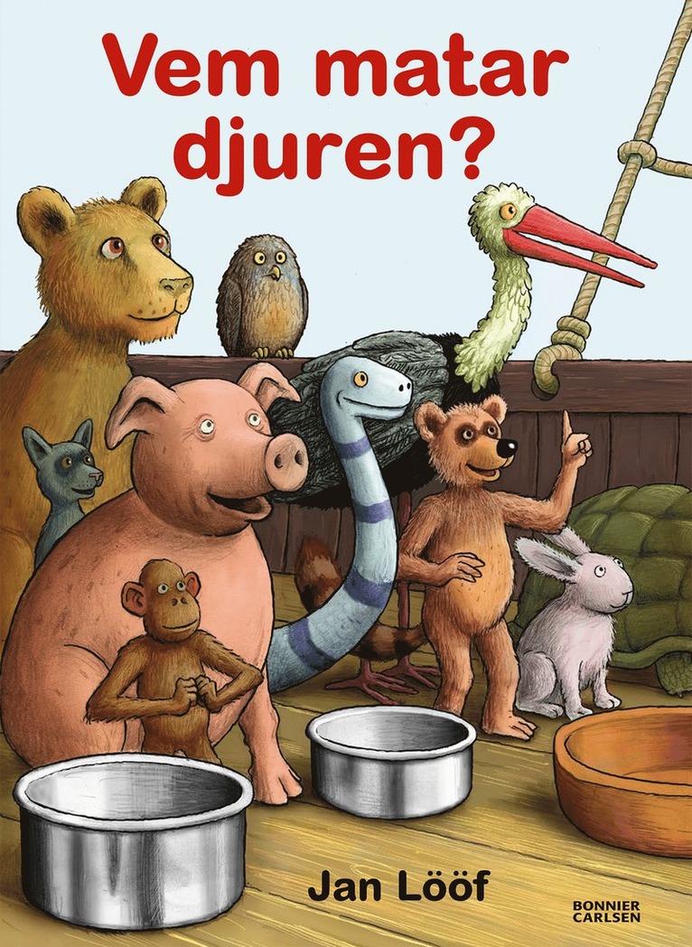 Jan Lööf - Vem matar djuren?, E-bok
