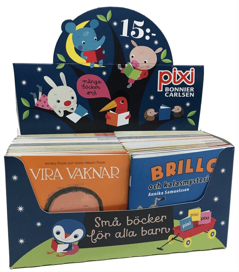 Pixi säljförpackning serie 225, Häftad
