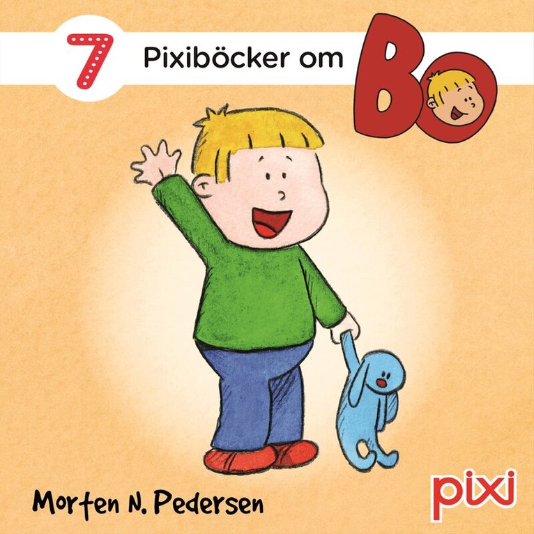 Morten N Pedersen - 7 pixiböcker om Bo, Häftad