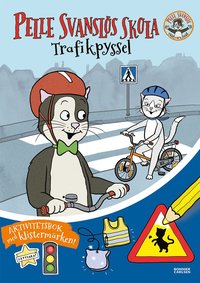 e-Bok Pelle Svanslös skola  trafikpyssel