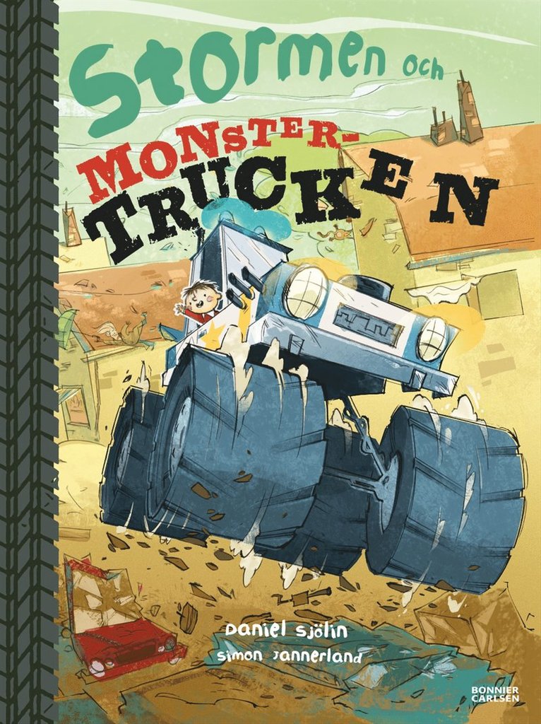 Daniel Sjölin - Stormen och monstertrucken, E-bok