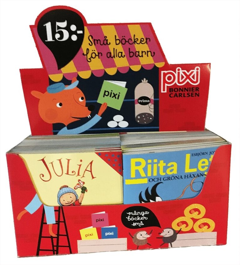 Pixi säljförpackning serie 229, Häftad