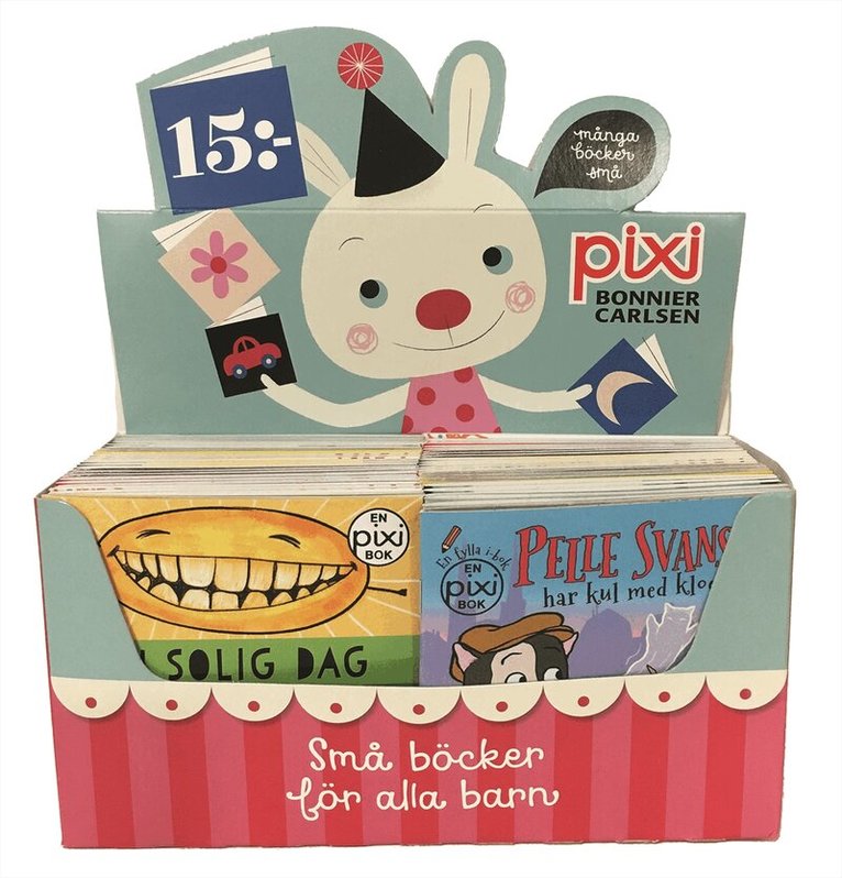 Pixi säljförpackning serie 231, Häftad
