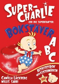 e-Bok Super Charlie ger dig superkrafter. Bokstäver