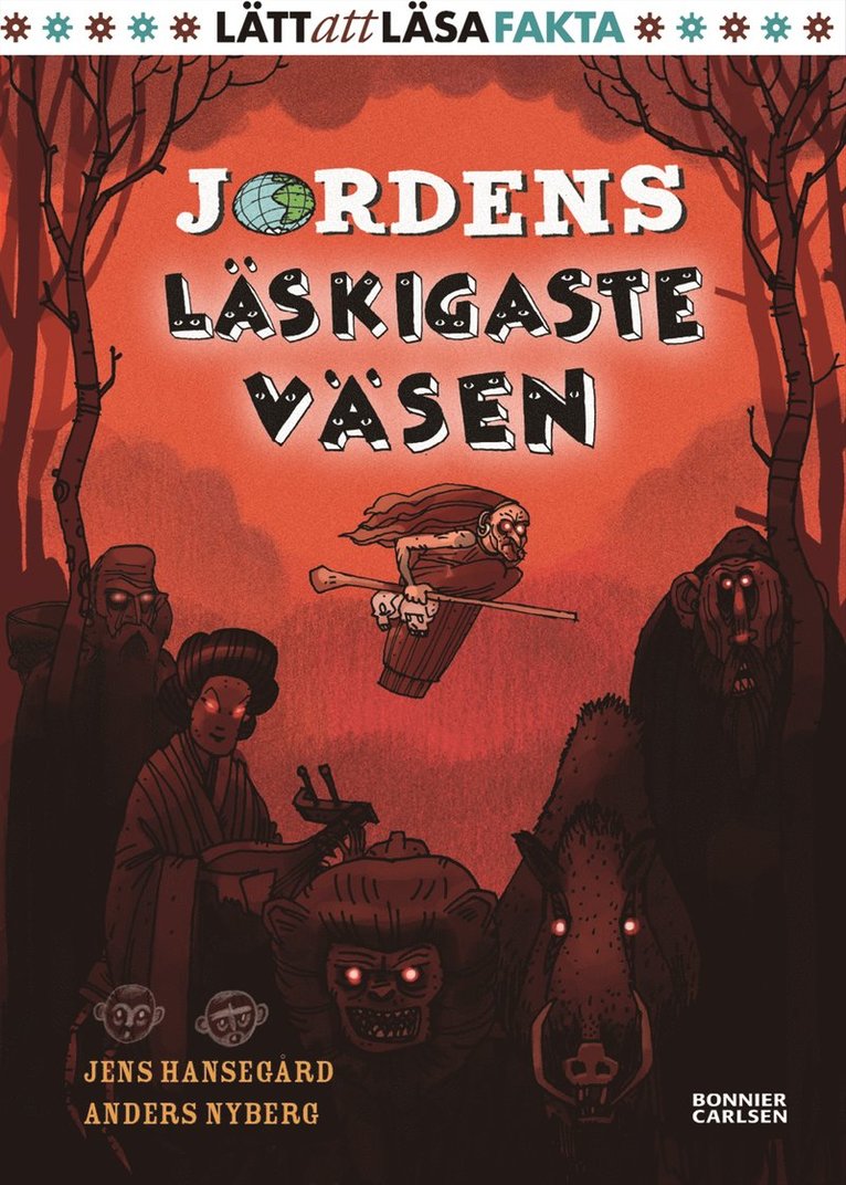 Jens Hansegård - Jordens läskigaste väsen, E-bok