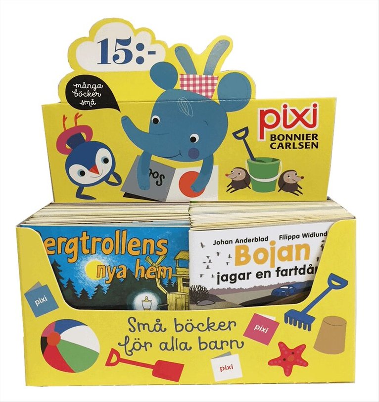 Pixi säljförpackning serie 232, Häftad