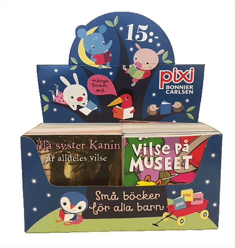Pixi säljförpackning serie 233, Häftad