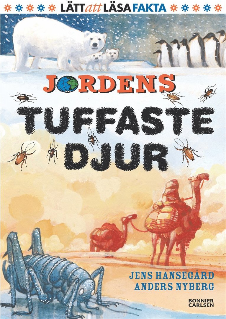 Jens Hansegård - Jordens tuffaste djur, E-bok