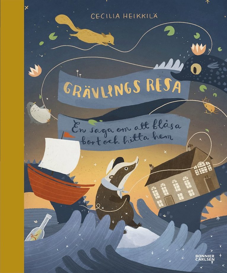 Cecilia Heikkilä - Grävlings resa, E-bok