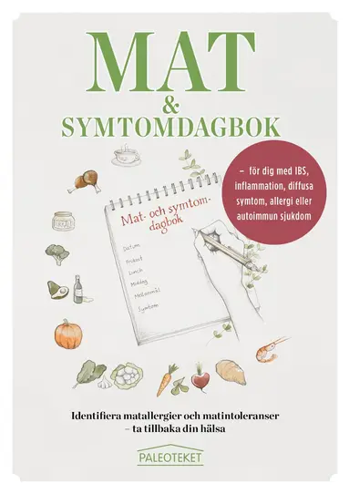 Karl Hultén, Anna-Maria Norman - Mat och symtomdagbok : för dig med IBS, inflammation, diffusa symtom, allergi eller autoimmun sjukdom, Häftad