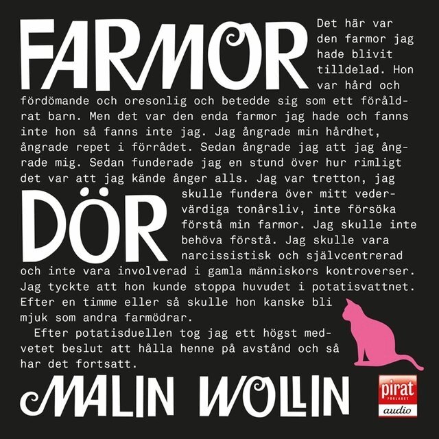 Malin Wollin - Farmor dör, Ljudbok