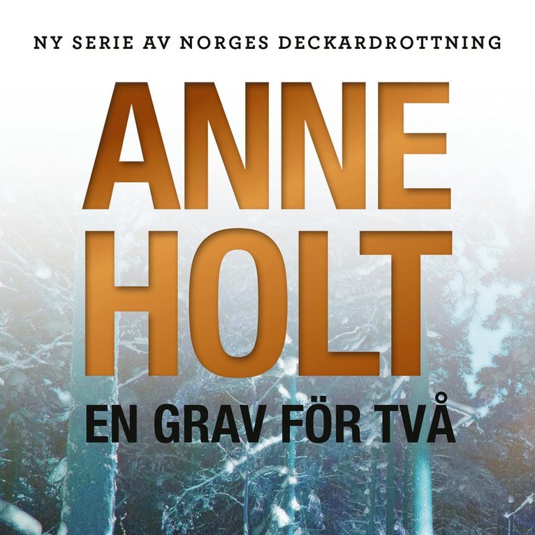 Anne Holt - En grav för två, Ljudbok