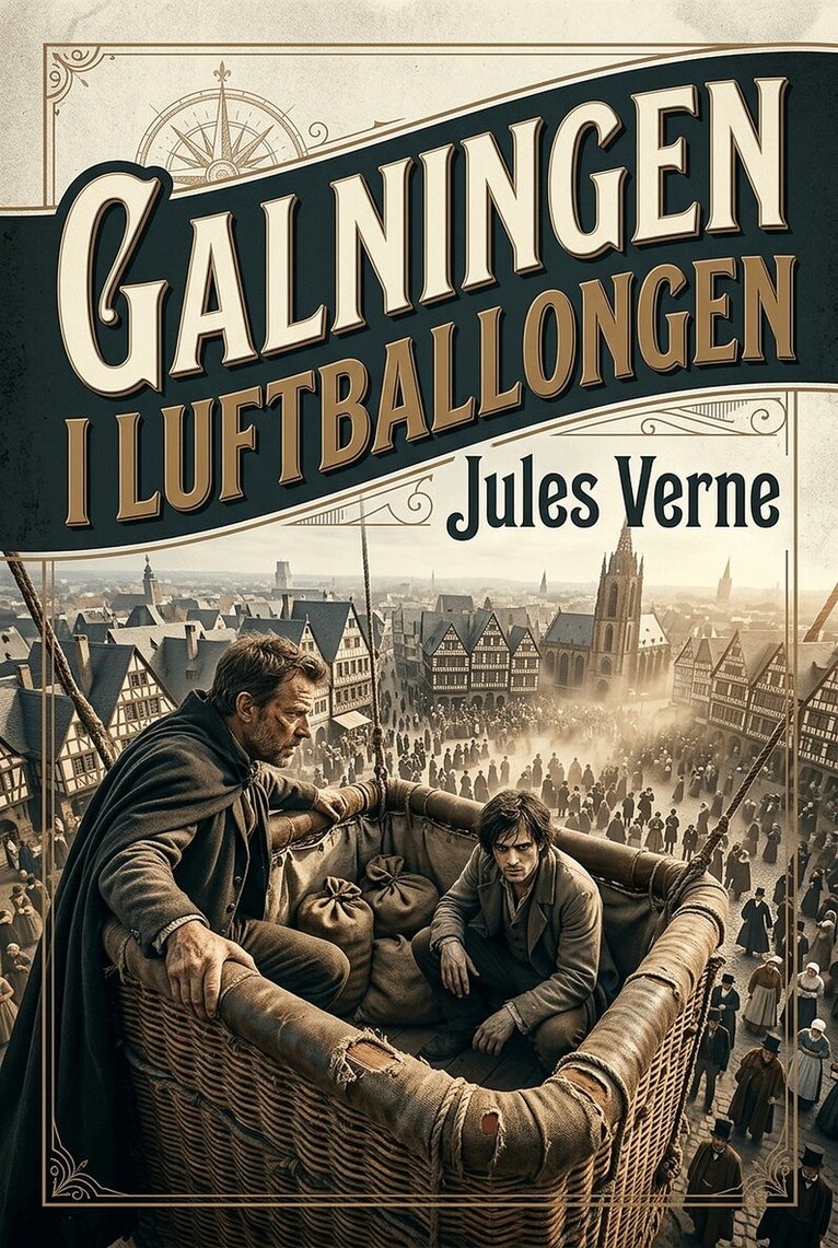 Jules Verne - Galningen i luftballongen, E-bok