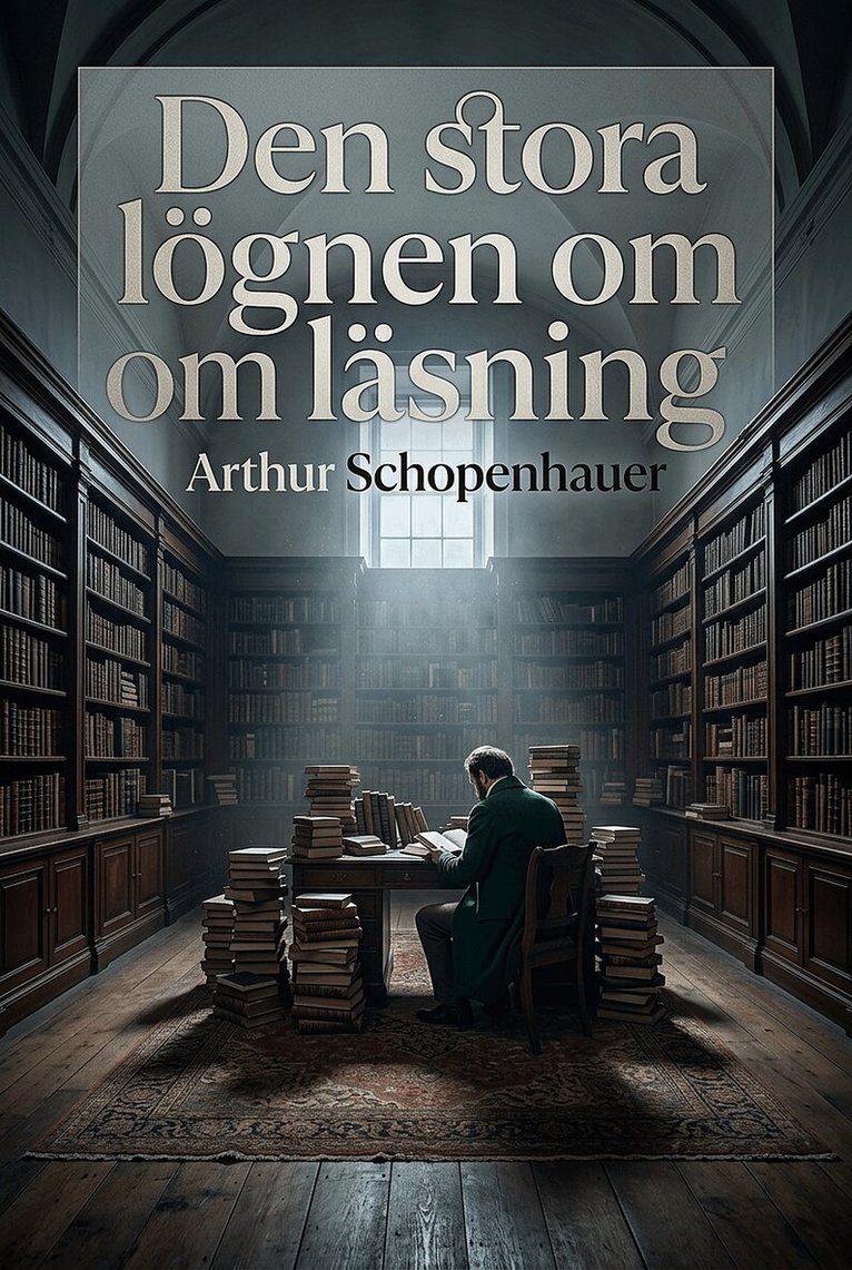 Arthur Schopenhauer - Den stora lögnen om läsning, E-bok