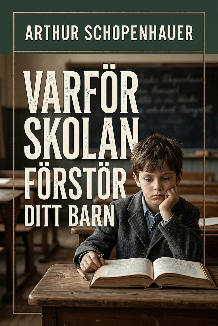 Arthur Schopenhauer - Varför skolan förstör ditt barn, E-bok